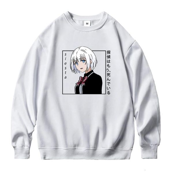 women's hoodies & sweatshirts the detective is already dead hoodie women anime kimihiko loose woman casual fleece crew neck pullovers s, Black
women's hoodies & sweatshirts the detective is already dead hoodie women anime kimihiko loose woman casual fleece crew neck pullovers s, Black