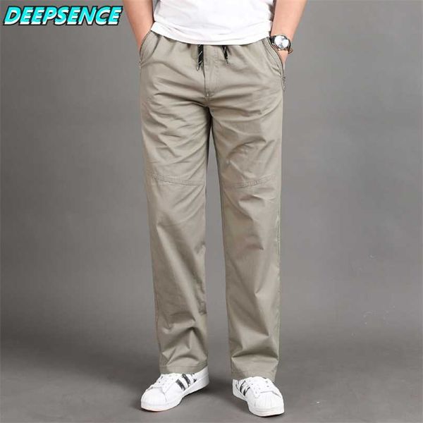 men casual cargo pants four seasons 95% cotton men trousers multi pockets loose straight jogging pants middle aged men m-6xl 211008, Black
men casual cargo pants four seasons 95% cotton men trousers multi pockets loose straight jogging pants middle aged men m-6xl 211008, Black
