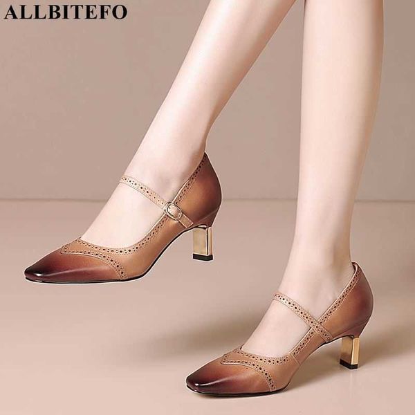 allbitefo fashion retro genuine leather ankle buckle women high heels shoes high heels party women shoes high heel shoes 210611, Black
allbitefo fashion retro genuine leather ankle buckle women high heels shoes high heels party women shoes high heel shoes 210611, Black