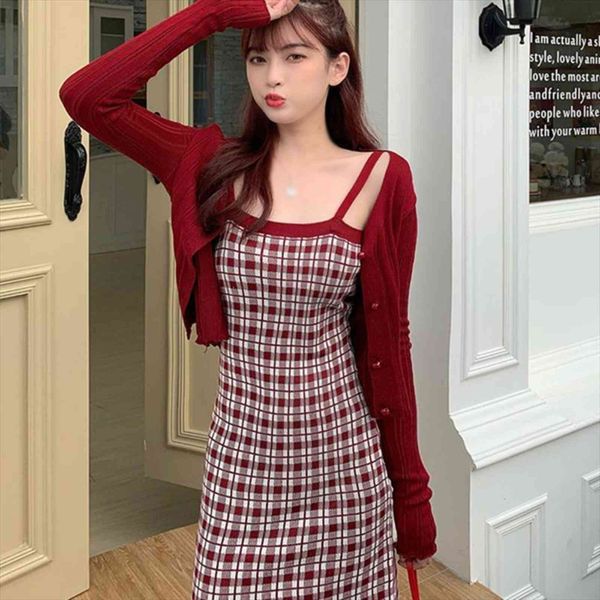 sling knitted fashion plaid women dress slim vestidos backless sleeveless female, Black;gray
sling knitted fashion plaid women dress slim vestidos backless sleeveless female, Black;gray