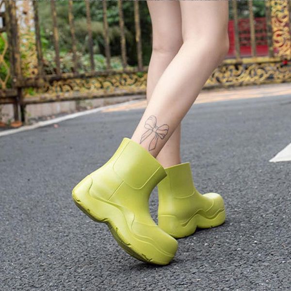 boots women rain non-slip thick bottom waterproof walking pvc females ankle rainboots solid color platform casual ladies shoes, Black
boots women rain non-slip thick bottom waterproof walking pvc females ankle rainboots solid color platform casual ladies shoes, Black