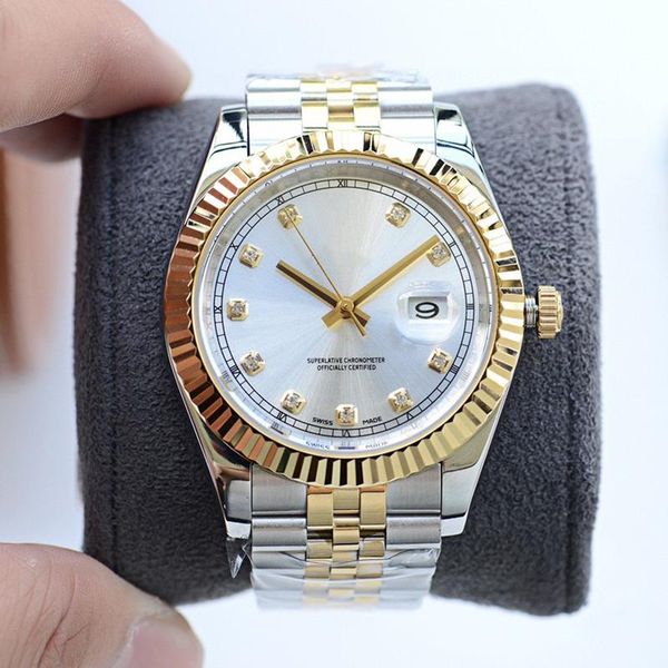 wristwatches men's watch for datejust automatic watches oyster wrist diamond mechanical 2021 modernos clock zegarek damski, Slivery;brown
wristwatches men's watch for datejust automatic watches oyster wrist diamond mechanical 2021 modernos clock zegarek damski, Slivery;brown
