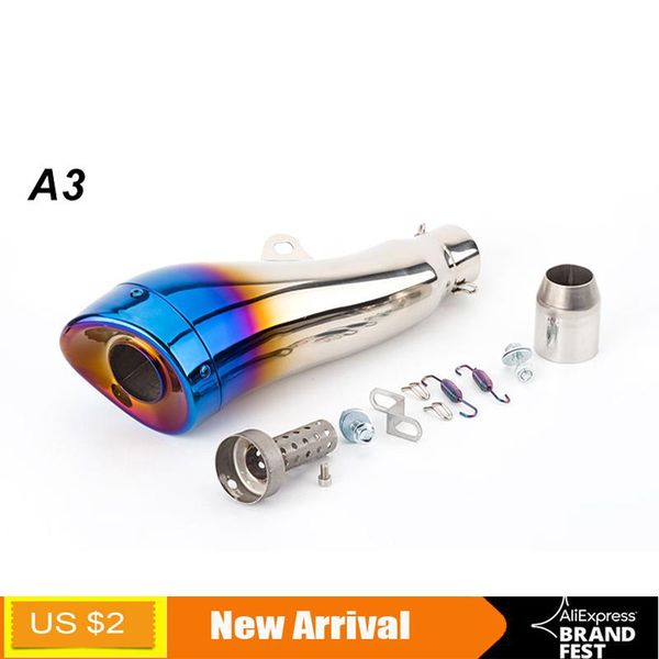 motorcycle exhaust system 35-51mm dolphin alien pipe muffler cb400 cb600 z750 z800 530 mt07 gy6 motorbike db killer
motorcycle exhaust system 35-51mm dolphin alien pipe muffler cb400 cb600 z750 z800 530 mt07 gy6 motorbike db killer