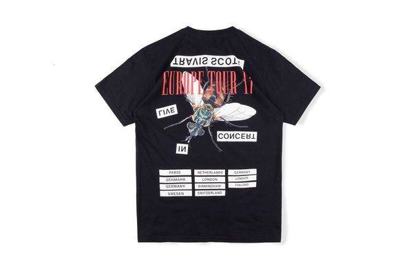 tee t-shirt de travis scott europa tourism bugs imprint astromundo shirts streetwear hiphop justin bieber astroworld t, White;black
tee t-shirt de travis scott europa tourism bugs imprint astromundo shirts streetwear hiphop justin bieber astroworld t, White;black
