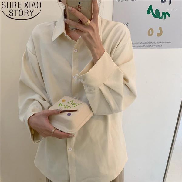 autumn 2021 plus size loose shirt solid vintage elegant blouse women long sleeve shirts 8 color blusas feminina 11188 women's blouses, White
autumn 2021 plus size loose shirt solid vintage elegant blouse women long sleeve shirts 8 color blusas feminina 11188 women's blouses, White