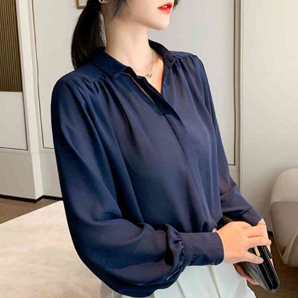 blusas mujer de moda turn down collar office women long sleeve blue chiffon blouse women womens and blouses c436 210426, White
blusas mujer de moda turn down collar office women long sleeve blue chiffon blouse women womens and blouses c436 210426, White