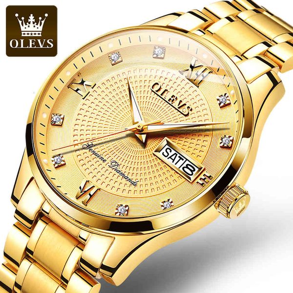 automatic mechanical fashion watches men mark olevs 2021 new luxury classic gold steel for reloj hombre, Slivery;brown 
automatic mechanical fashion watches men mark olevs 2021 new luxury classic gold steel for reloj hombre, Slivery;brown