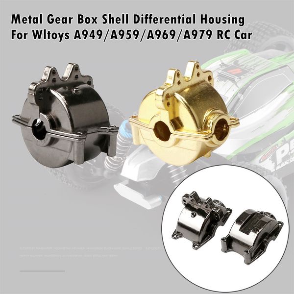 Metal Gear Box Shell Differential Housing For Wltoys A949/A959/A969/A979 RC Car RC Car Part Black high quality 40g Hobbies #U
Metal Gear Box Shell Differential Housing For Wltoys A949/A959/A969/A979 RC Car RC Car Part Black high quality 40g Hobbies #U