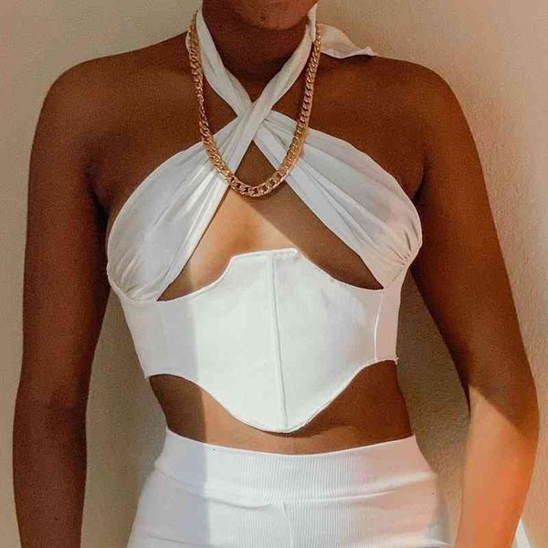 women's tanks & camis women strappy cross over front cut out neck sleeveless backless bandage summer slim waist woma, White
women's tanks & camis women strappy cross over front cut out neck sleeveless backless bandage summer slim waist woma, White