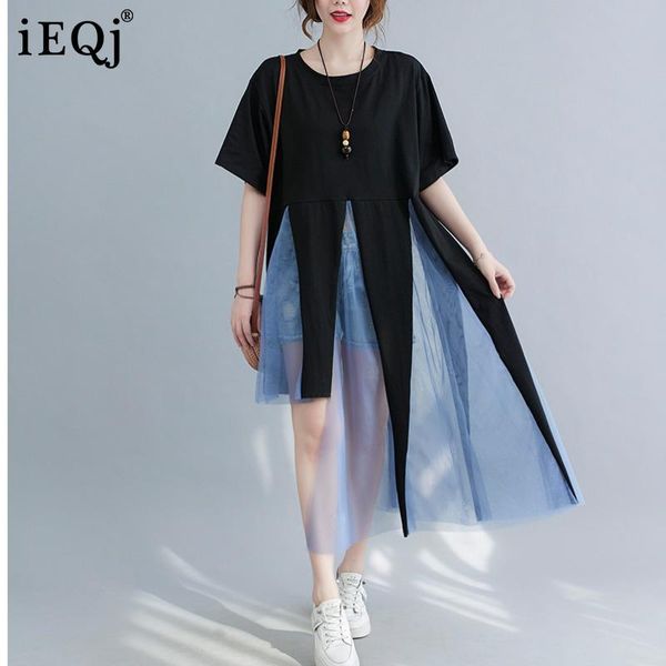 casual dresses ieqj women irregular mesh stitching short-sleeved t-shirt dress o-neck long sleeve loose fashion tide autumn 2021 3f1118, Black;gray
casual dresses ieqj women irregular mesh stitching short-sleeved t-shirt dress o-neck long sleeve loose fashion tide autumn 2021 3f1118, Black;gray