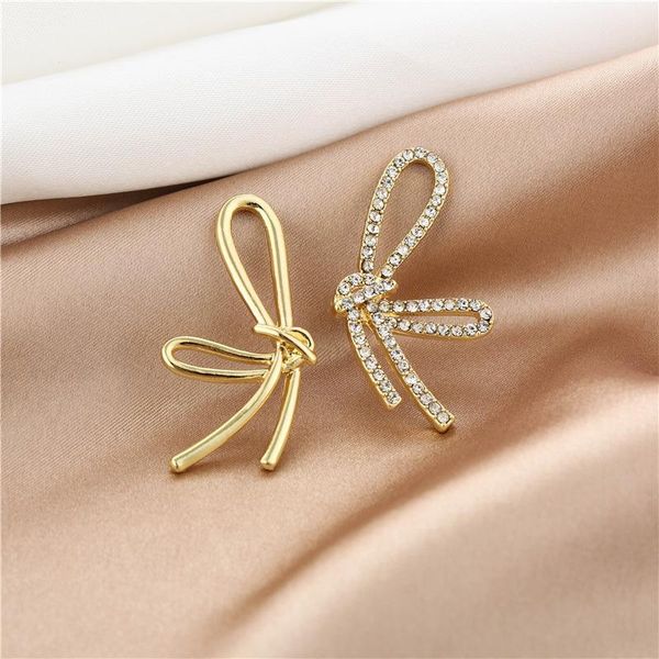 temperament bling rhinestones bowknot earrings for women gold color metal tie bow asymmetry drop korean jewelry dangle & chandelier, Silver
temperament bling rhinestones bowknot earrings for women gold color metal tie bow asymmetry drop korean jewelry dangle & chandelier, Silver