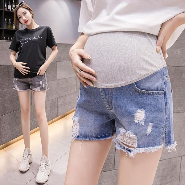 maternity bottoms 2021 short jeans cotton high waist for pregnancy women hole pregnant denim pants clothes plus size summer, White
maternity bottoms 2021 short jeans cotton high waist for pregnancy women hole pregnant denim pants clothes plus size summer, White