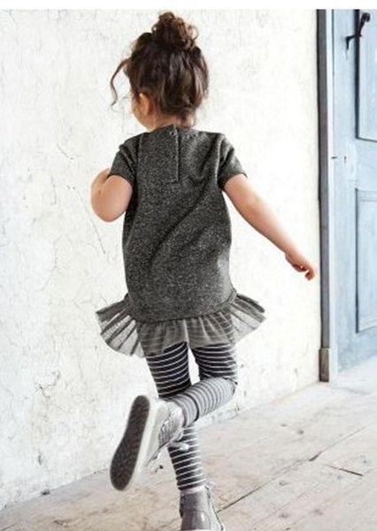 100% combed cotton baby girl clothes sets summer t-shirt leggings pants outfit kids short sleeve tee infant children suits clothing, White
100% combed cotton baby girl clothes sets summer t-shirt leggings pants outfit kids short sleeve tee infant children suits clothing, White