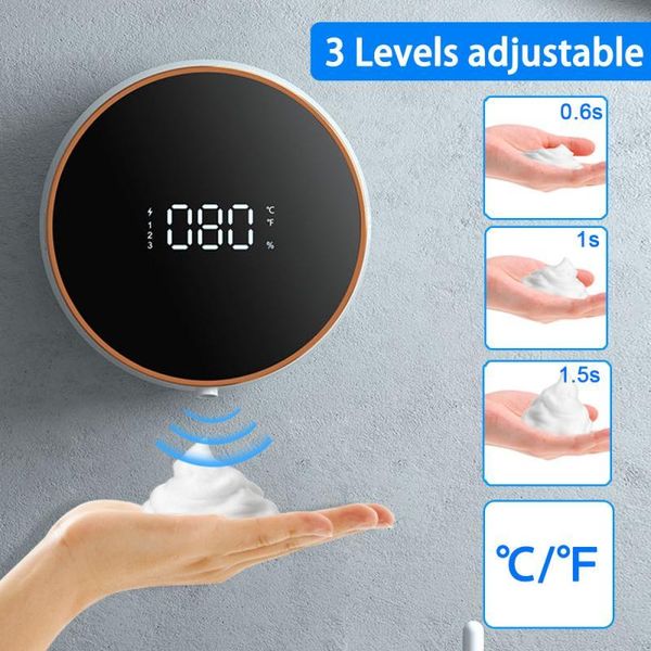 liquid soap dispenser hands dispensers for kitchen wall-mounted usb bathroom waterproof foam hand sanitizer machine
liquid soap dispenser hands dispensers for kitchen wall-mounted usb bathroom waterproof foam hand sanitizer machine