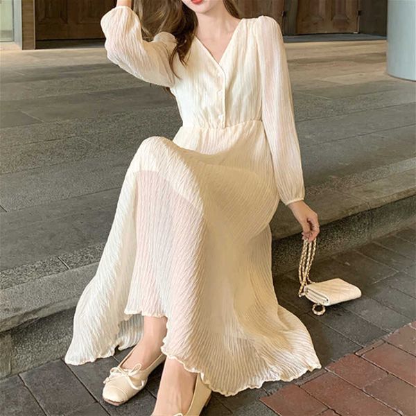 casual dresses elegant women lace long sleeve korean button evening party v-neck vintage female autumn gtzd, Black;gray
casual dresses elegant women lace long sleeve korean button evening party v-neck vintage female autumn gtzd, Black;gray