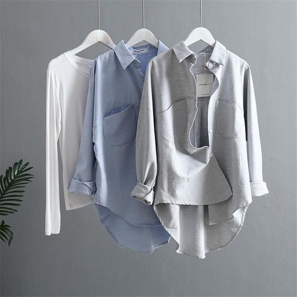 women's blouses & shirts 2021 spring women summer blouse korean long sleeve womens and vintage blusas roupa feminina k402, White
women's blouses & shirts 2021 spring women summer blouse korean long sleeve womens and vintage blusas roupa feminina k402, White