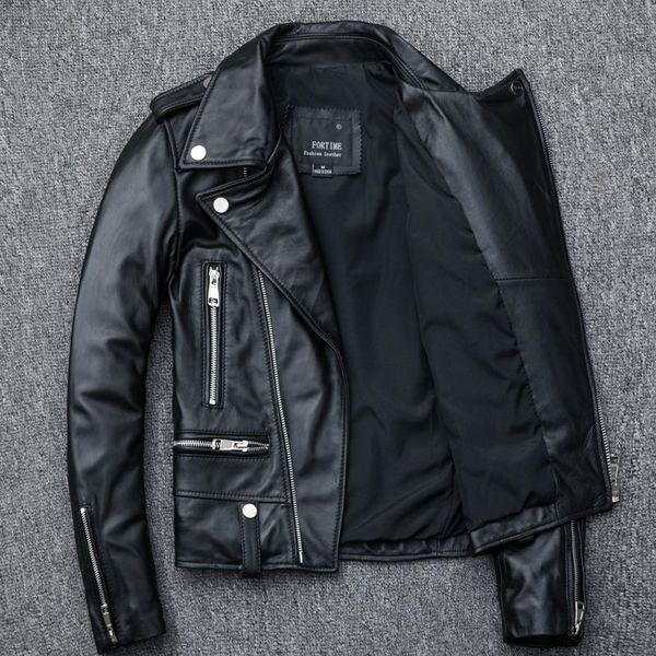 women's leather & faux genuine sheepskin spring autumn coat slim motrocycle jacket women clothes 2021 chaqueta mujer yy296, Black
women's leather & faux genuine sheepskin spring autumn coat slim motrocycle jacket women clothes 2021 chaqueta mujer yy296, Black