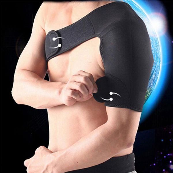 elbow & knee pads 2021 men adjustable black shoulder brace support belt left right single joint sport gym compression guard protect, Black;gray
elbow & knee pads 2021 men adjustable black shoulder brace support belt left right single joint sport gym compression guard protect, Black;gray