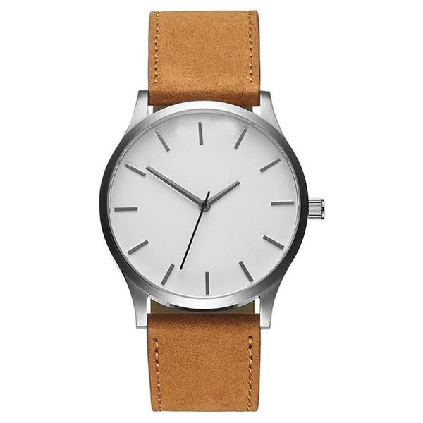 wristwatches 2021 men sport watches men's quartz clock man army military leather wrist watch relogio masculino reloj m, Slivery;brown
wristwatches 2021 men sport watches men's quartz clock man army military leather wrist watch relogio masculino reloj m, Slivery;brown