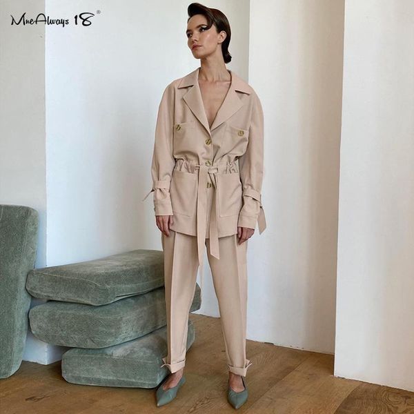 women's two piece pants mnealways18 elegant suit women office with long sleeve blazers autumn outfit drawstring sashes female jackets 2, White
women's two piece pants mnealways18 elegant suit women office with long sleeve blazers autumn outfit drawstring sashes female jackets 2, White