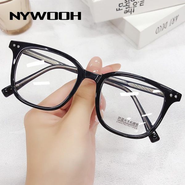 fashion sunglasses frames nywooh anti blue light blocking glasses men women clear acetate square eyeglasses brand designer optical frame, Black
fashion sunglasses frames nywooh anti blue light blocking glasses men women clear acetate square eyeglasses brand designer optical frame, Black