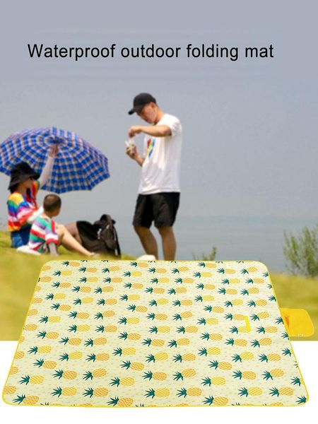 outdoor picnic blanket sandproof waterproof pineapple beach mat pads
outdoor picnic blanket sandproof waterproof pineapple beach mat pads