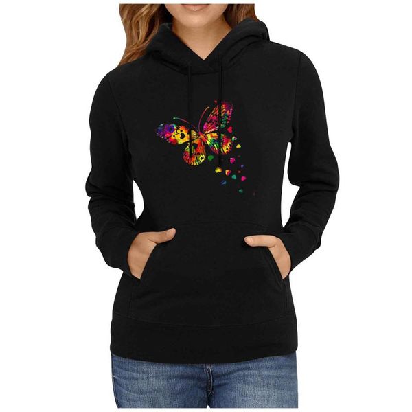 hoodies loose long sleeve female pullover women fashion casual printing drawstring hood sleeves women's & sweatshirts, Black
hoodies loose long sleeve female pullover women fashion casual printing drawstring hood sleeves women's & sweatshirts, Black