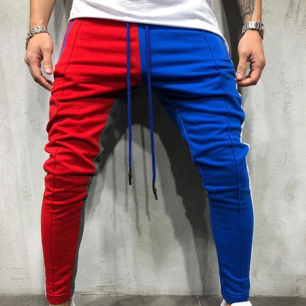 men's pants sweatpants color block sports breathable casual slim pocket zipper trousers patchwork cotton pencil hip hop, Black
men's pants sweatpants color block sports breathable casual slim pocket zipper trousers patchwork cotton pencil hip hop, Black