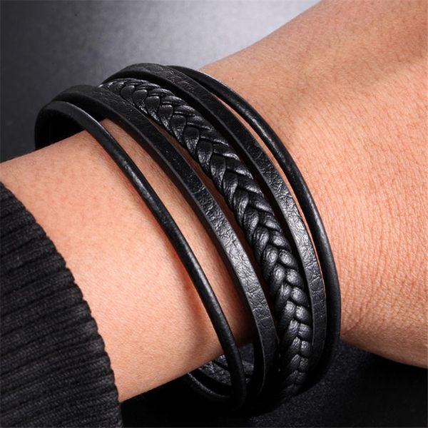 fashion personality cowhide bracelet multi-layer woven neutral charm bracelets, Golden;silver
fashion personality cowhide bracelet multi-layer woven neutral charm bracelets, Golden;silver