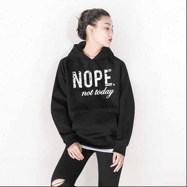 autumn women sweatshirts winter femme loose pullover hoodies nope not today printed sweatshirt long sleeve, Black
autumn women sweatshirts winter femme loose pullover hoodies nope not today printed sweatshirt long sleeve, Black