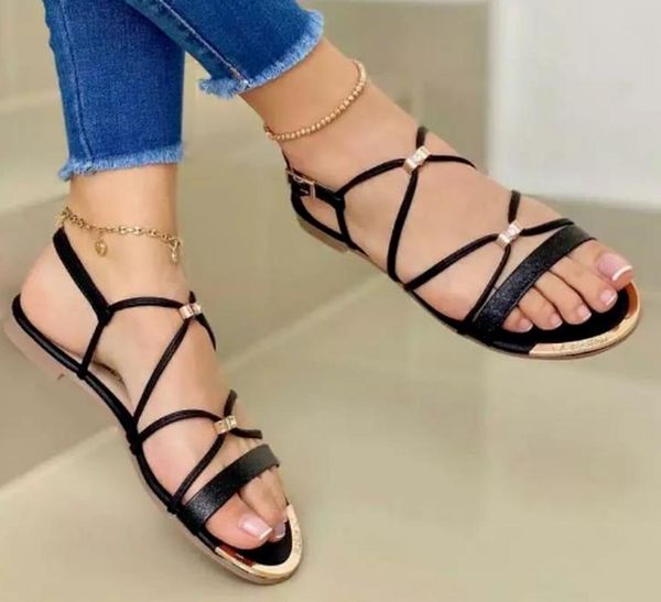 simple light leather flats summer casual plus size flat sandals sandalias shoes women woman mujer sapato feminino sf0389, Black
simple light leather flats summer casual plus size flat sandals sandalias shoes women woman mujer sapato feminino sf0389, Black