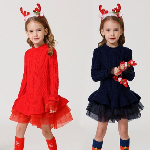 girl's dresses winter girls dress children school long sleeve knitting princess for girl tutu wedding baby costume, Red;yellow
girl's dresses winter girls dress children school long sleeve knitting princess for girl tutu wedding baby costume, Red;yellow