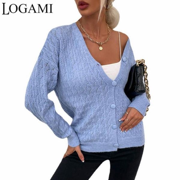 women's knits & tees logami crocheted hollow out v-neck single-breasted knitted cardigan for women sweater, White
women's knits & tees logami crocheted hollow out v-neck single-breasted knitted cardigan for women sweater, White