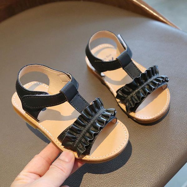 sandals telotuny children girls ruffles princess shoes soft-soled non-slip summer beach fashion little baby 21-25, Black;red
sandals telotuny children girls ruffles princess shoes soft-soled non-slip summer beach fashion little baby 21-25, Black;red