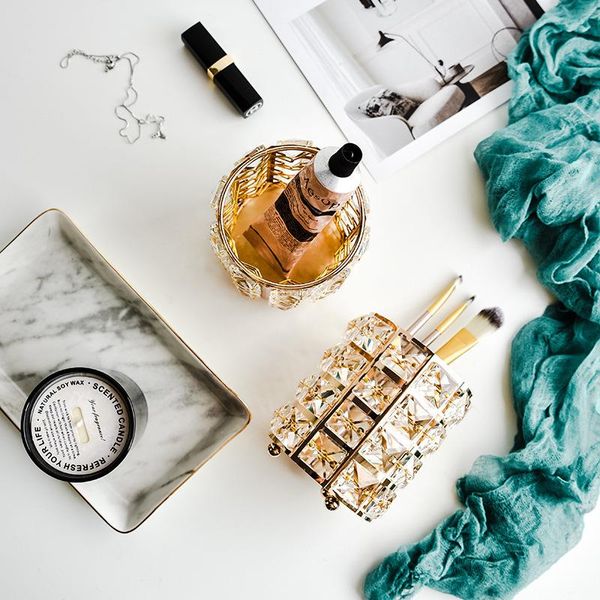 crystal makeup organizer metal storage box european style eyebrow pencil lipstick holder brush cosmetic boxes & bins
crystal makeup organizer metal storage box european style eyebrow pencil lipstick holder brush cosmetic boxes & bins