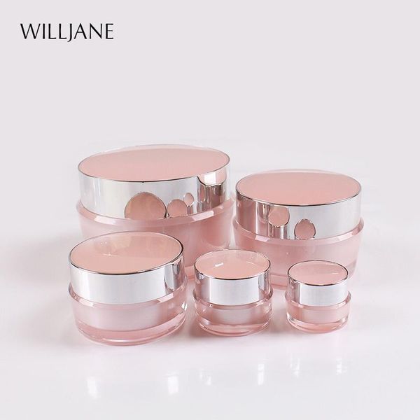 2g-100g empty eye face cream jar body lotion packaging bottle travel acrylic pink container cosmetic makeup emulsion sub-bottle storage bott
2g-100g empty eye face cream jar body lotion packaging bottle travel acrylic pink container cosmetic makeup emulsion sub-bottle storage bott