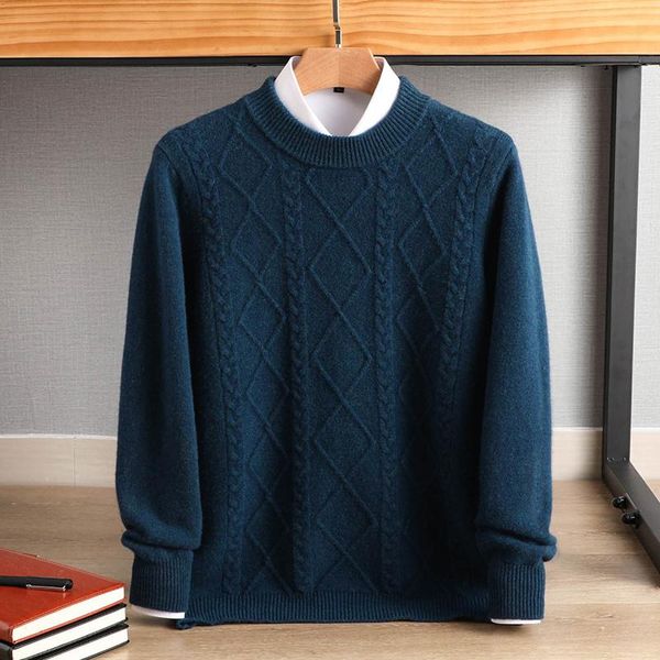 men's sweaters 100% wool thicken sweater men casual business pullovers male outwear slim knitted temperament, White;black
men's sweaters 100% wool thicken sweater men casual business pullovers male outwear slim knitted temperament, White;black