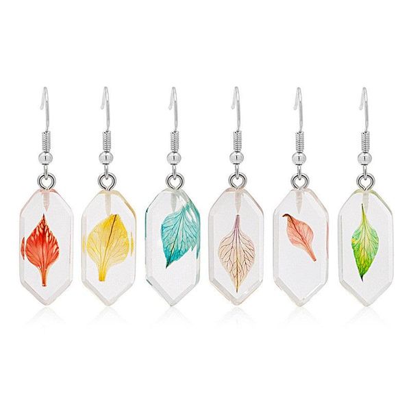 dangle & chandelier design hexagon resin leaf pendant earrings for women girls fashion geometric charms drop ear jewelry party gifts, Silver
dangle & chandelier design hexagon resin leaf pendant earrings for women girls fashion geometric charms drop ear jewelry party gifts, Silver