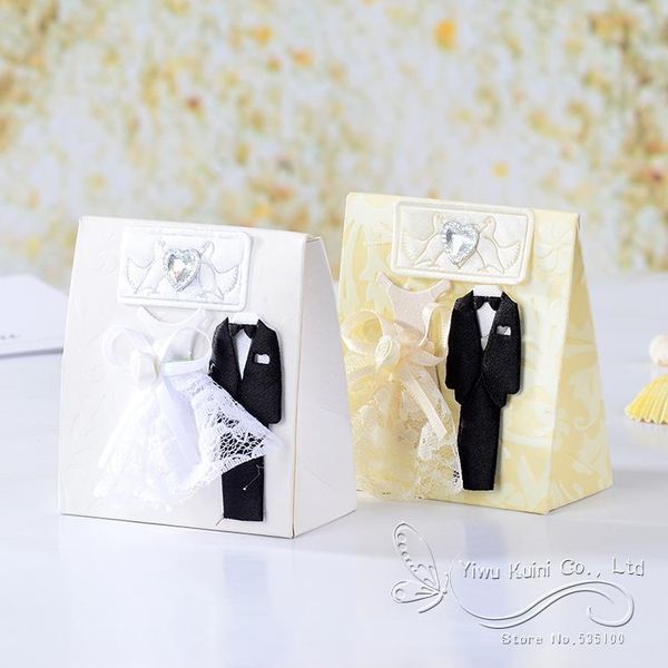 gift wrap 12pcs dress tuxedo sweets white and cream candy boxes bride groom wedding favor decoration souvenirs supplies
gift wrap 12pcs dress tuxedo sweets white and cream candy boxes bride groom wedding favor decoration souvenirs supplies