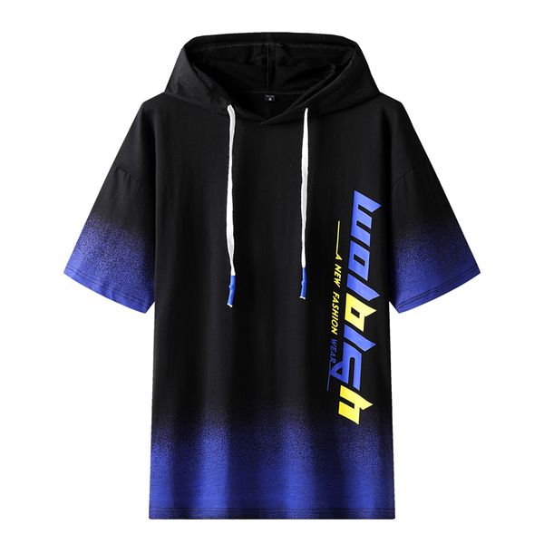 men's t-shirts short sleeve t-shirt men summer loose cotton tshirts personality hooded tee shirts male t022, White;black
men's t-shirts short sleeve t-shirt men summer loose cotton tshirts personality hooded tee shirts male t022, White;black