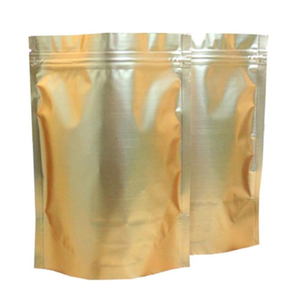 storage bags 1000pcs gold matte aluminum foil stand up package bag heat sealing zipper reclosable dried coffee tea
storage bags 1000pcs gold matte aluminum foil stand up package bag heat sealing zipper reclosable dried coffee tea