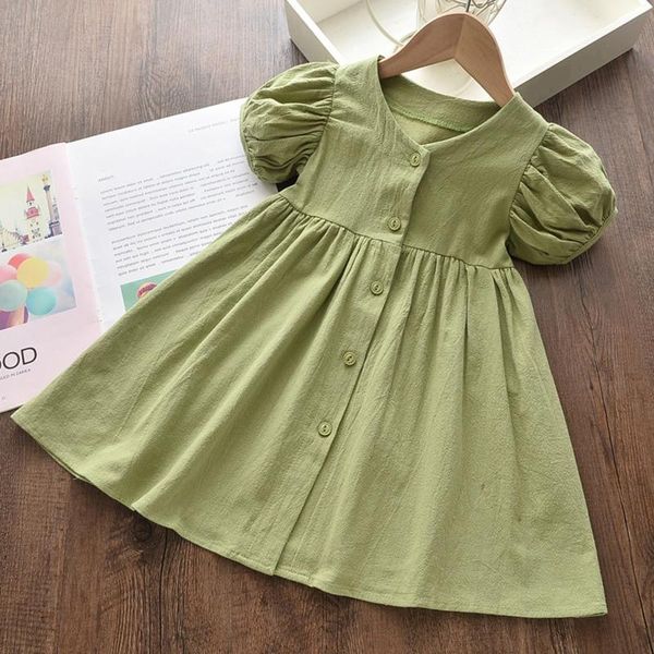 baby button dresses kids girls solid color short sleeve casual princess dress cotton lotus party girl's, Red;yellow
baby button dresses kids girls solid color short sleeve casual princess dress cotton lotus party girl's, Red;yellow