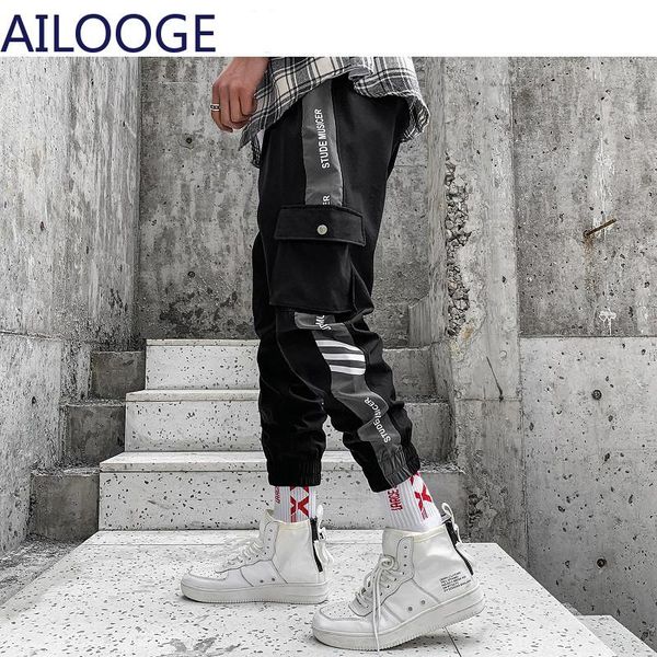 men's pants men japanese streetwear joggers mens side striped harajuku track hip hop korean sweatpants trousers cargo, Black
men's pants men japanese streetwear joggers mens side striped harajuku track hip hop korean sweatpants trousers cargo, Black