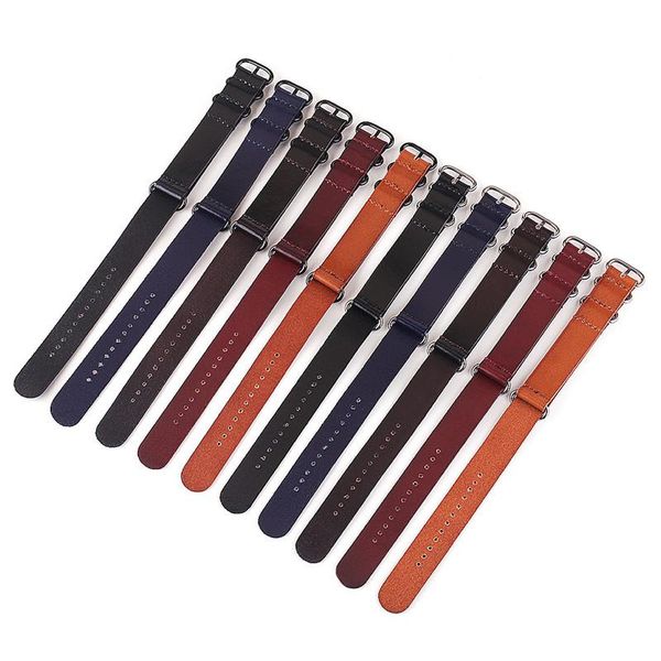 watch bands the first layer of leather strap, a strap with ring buckle, oily vintage, Black;brown
watch bands the first layer of leather strap, a strap with ring buckle, oily vintage, Black;brown