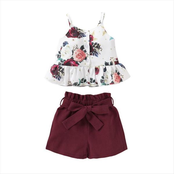 2pcs toddler infant kids baby girl clothes sets 1 4y summer casual floral skirts outfits clothing set, White
2pcs toddler infant kids baby girl clothes sets 1 4y summer casual floral skirts outfits clothing set, White
