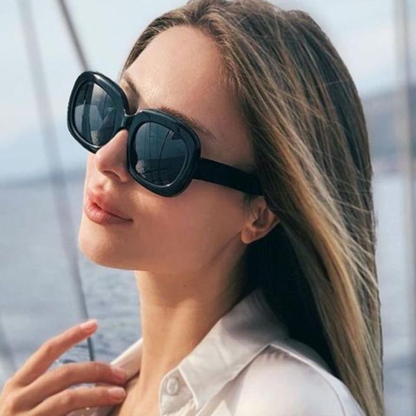 sunglasses 2021 retro square designer for women black sun glasses elegant fashion gradient eyewear shades, White;black
sunglasses 2021 retro square designer for women black sun glasses elegant fashion gradient eyewear shades, White;black