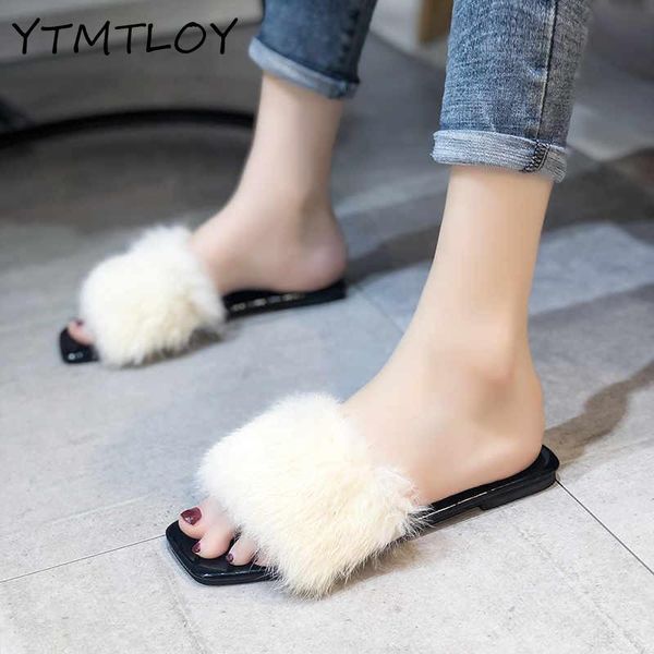 slippers 2021 fashion thick-soled plush shoes ladies summer comfortable sandals cover feet flat, Black
slippers 2021 fashion thick-soled plush shoes ladies summer comfortable sandals cover feet flat, Black