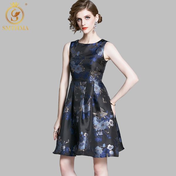 arrival spring vintage sleeveless jacquard dress slim party o-neck mini dresses vestidos 210520, Black;gray
arrival spring vintage sleeveless jacquard dress slim party o-neck mini dresses vestidos 210520, Black;gray