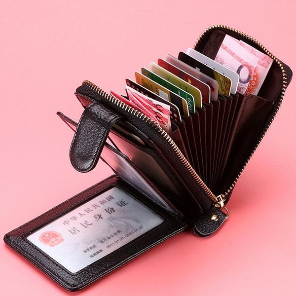 card holders women cardholder porte carte travel wallet leather business holder bank case id, Brown;gray
card holders women cardholder porte carte travel wallet leather business holder bank case id, Brown;gray