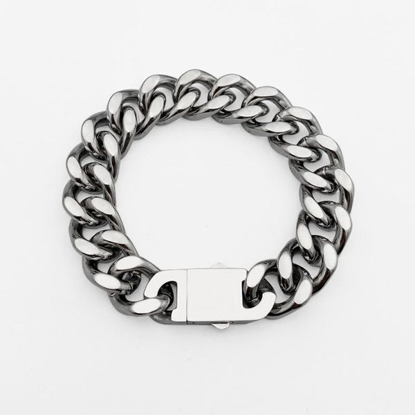 steel heavy industry bracelet street hip hop braided chain twisted men's trendy wild link,, Black
steel heavy industry bracelet street hip hop braided chain twisted men's trendy wild link,, Black